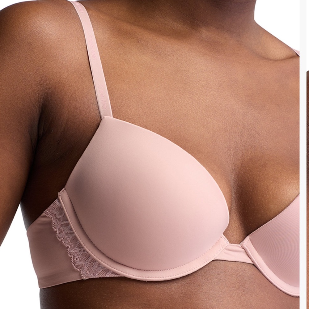 🌿💕 Calvin Klein Attraction Push Up Plunge T Shirt Bra • NWT